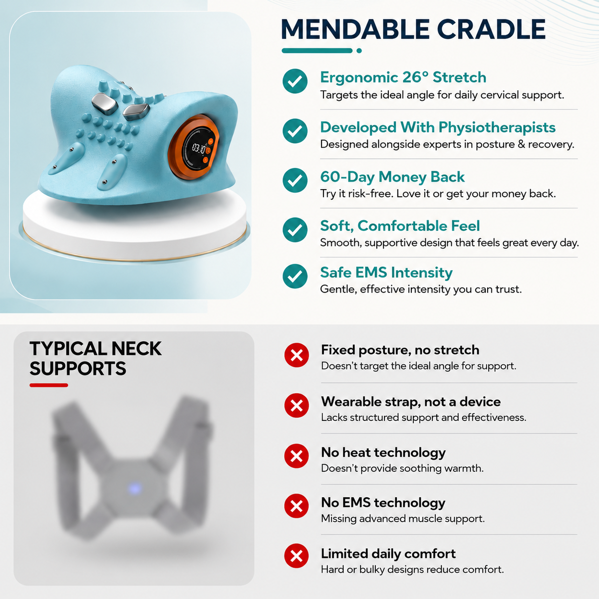 Mendable Cradle
