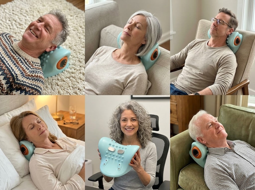 People using the Mendable Cradle at home