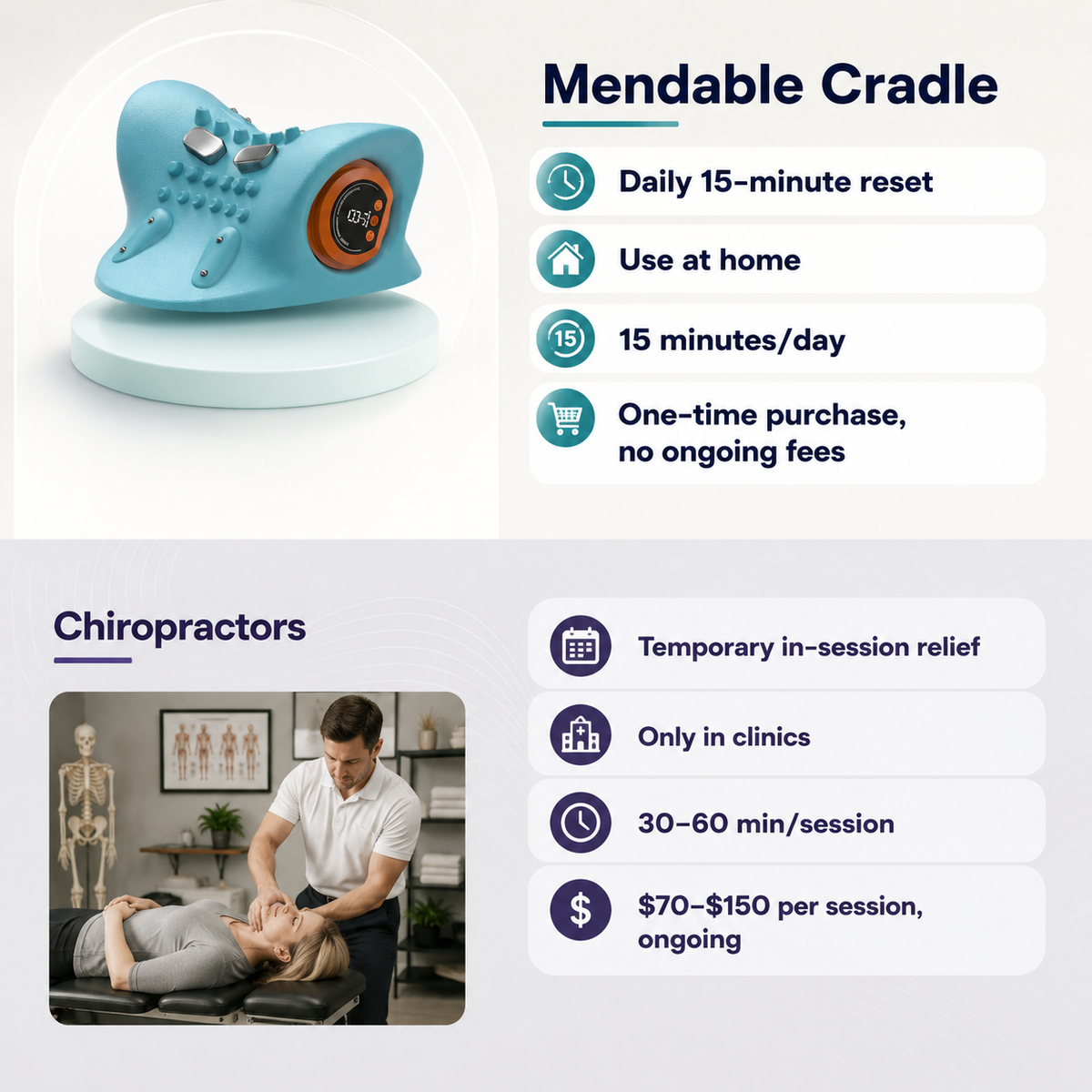 Mendable Cradle